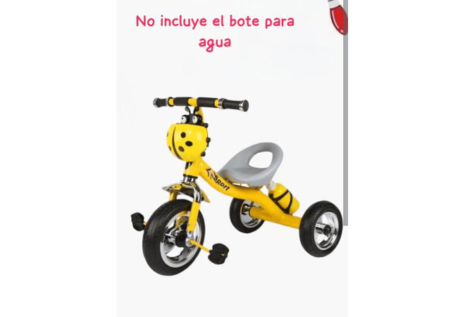 TRICICLO INFANTIL (CATARINA) 🐞MOD# GTS674
