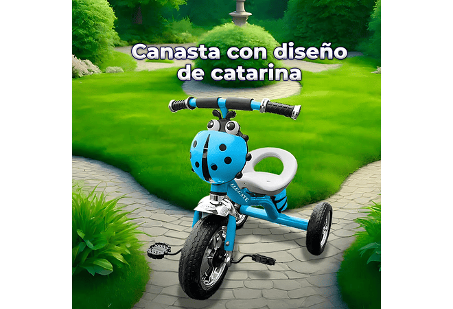 TRICICLO INFANTIL (CATARINA) 🐞MOD# GTS674