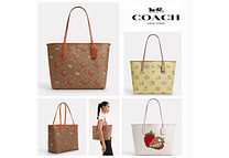 BOLSO GRANDE IMITACIÓN COACH VARIOS DISEÑOS MOD# 408