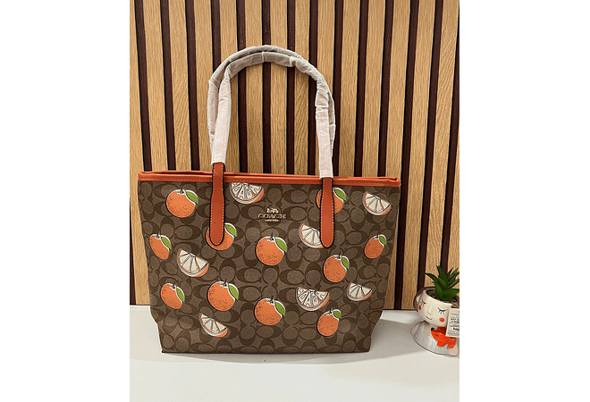 BOLSO GRANDE IMITACIÓN COACH VARIOS DISEÑOS MOD# 408