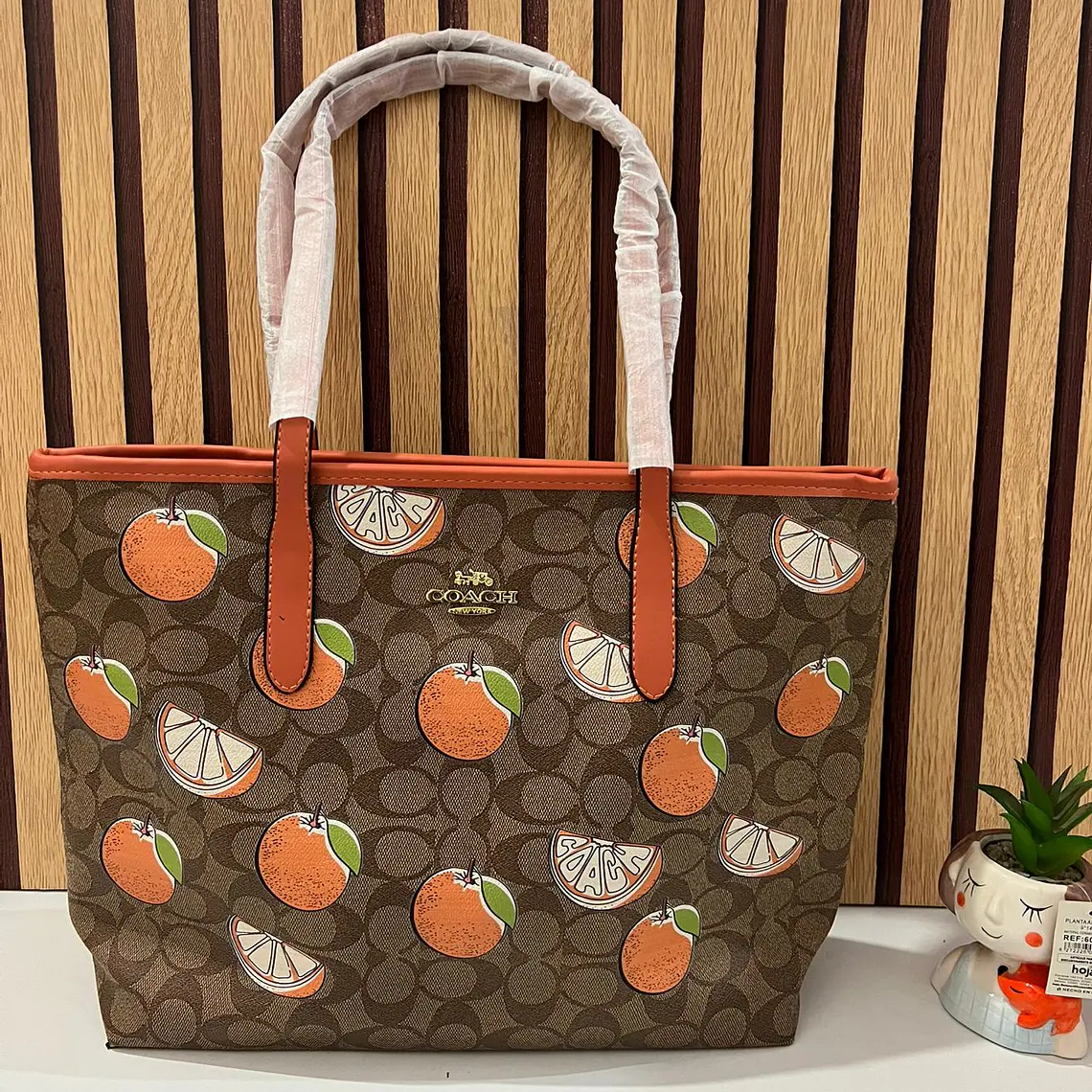 BOLSO GRANDE IMITACIÓN COACH VARIOS DISEÑOS MOD# 408 6