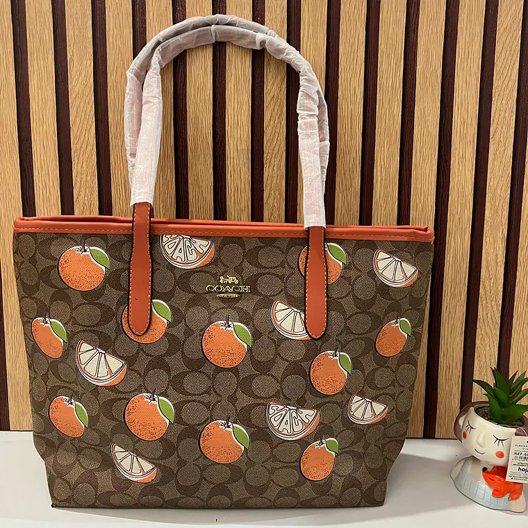 BOLSO GRANDE IMITACIÓN COACH VARIOS DISEÑOS MOD# 408 6
