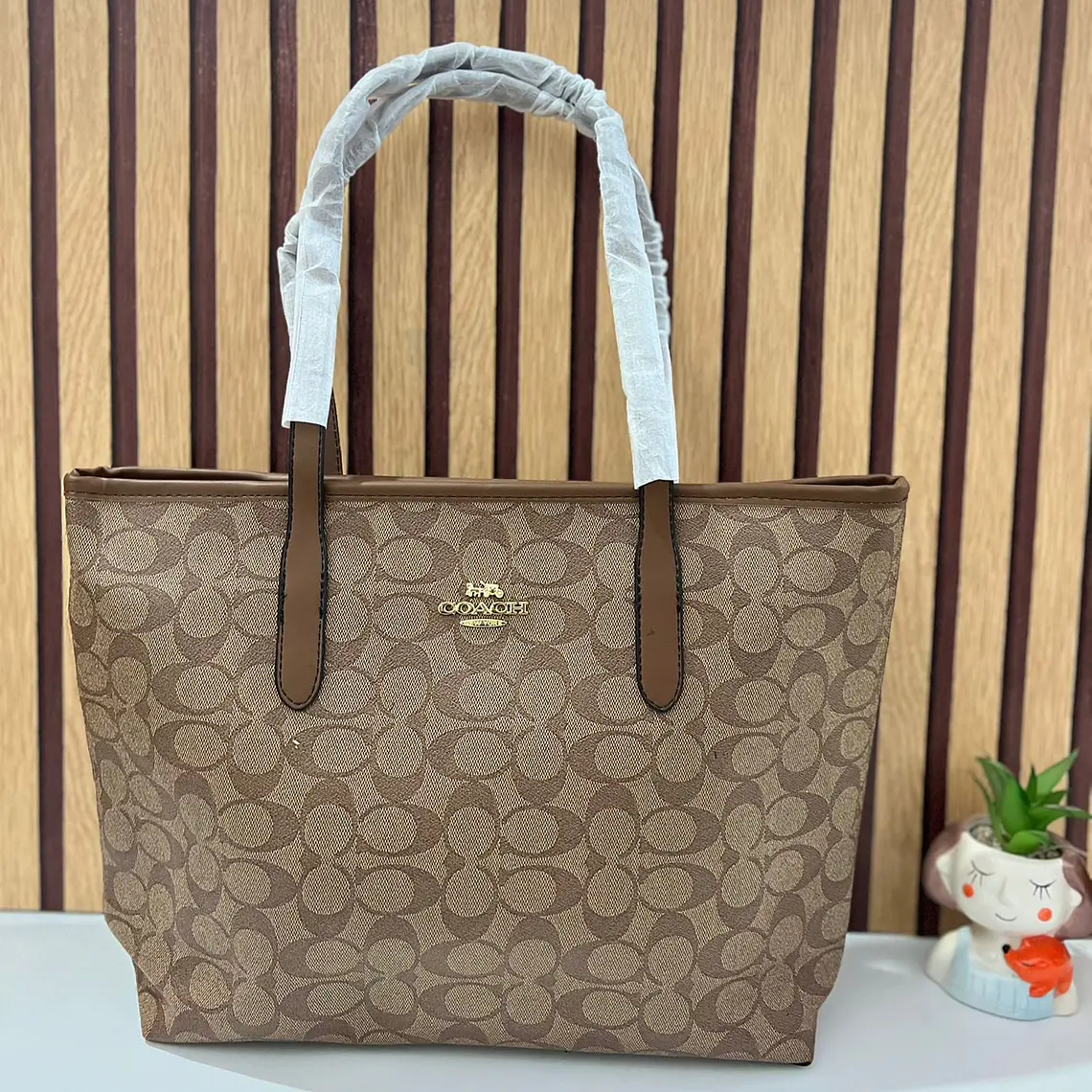 BOLSO GRANDE IMITACIÓN COACH VARIOS DISEÑOS MOD# 408 7