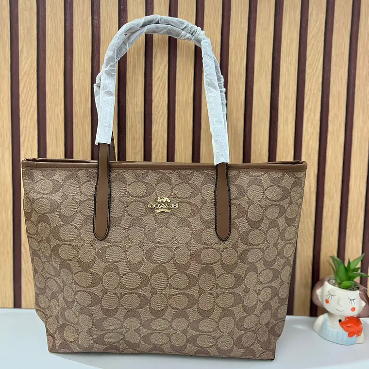 BOLSO GRANDE IMITACIÓN COACH VARIOS DISEÑOS MOD# 408 7