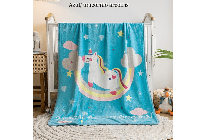 FRAZADAS KAWAII INFANTIL VARIOS DISEÑOS MOD# 380