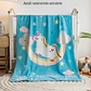 FRAZADAS KAWAII INFANTIL VARIOS DISEÑOS MOD# 380 - Miniatura 5