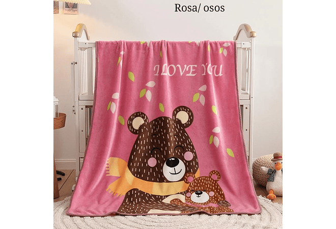 FRAZADAS KAWAII INFANTIL VARIOS DISEÑOS MOD# 380