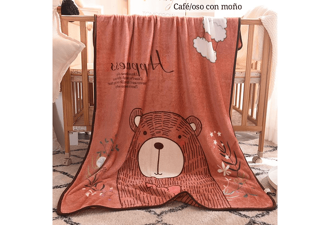 FRAZADAS KAWAII INFANTIL VARIOS DISEÑOS MOD# 380