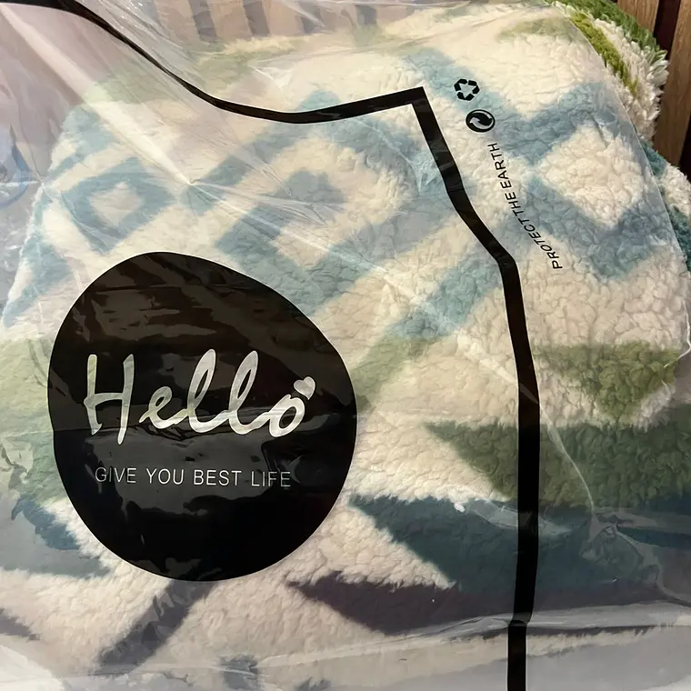 COBIJA ABORREGADA PREMIUM INDIVIDUAL DISEÑO BOEMIO AL AZAR 230 X 150CM MOD# T30368 (AGREGAR BOLSA) 3
