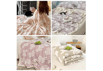 COBIJA ABORREGADA  MATRIMONIAL 1.8 × 2M CON RELIEVE DE MOÑOS MODELO #T-30425