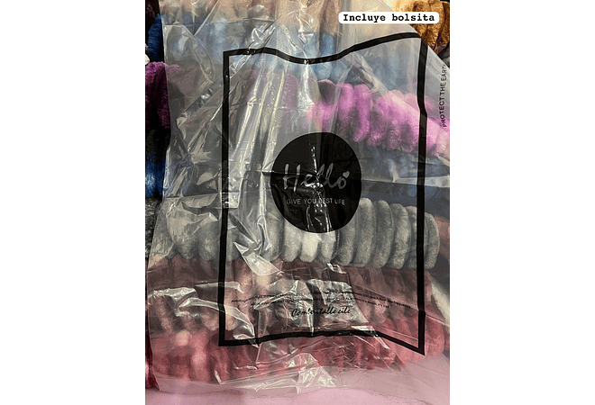 COBIJA RAYAS COLORES DEGRADADOS (180 X 220CM) MOD# T-30683 (AGREGAR BOLSA)