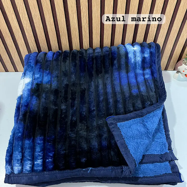 COBIJA RAYAS COLORES DEGRADADOS (180 X 220CM) MOD# T-30683 (AGREGAR BOLSA) 14