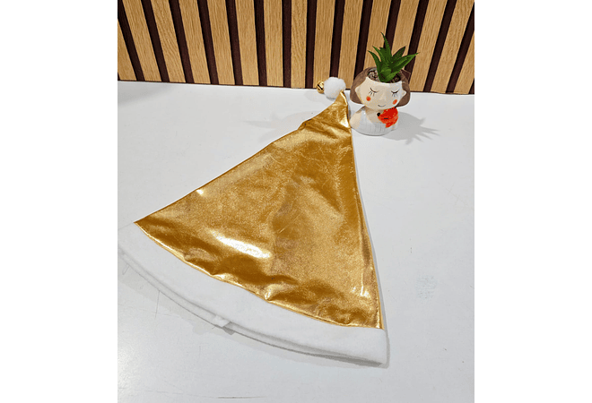 GORRO BRILLOSO SANTA