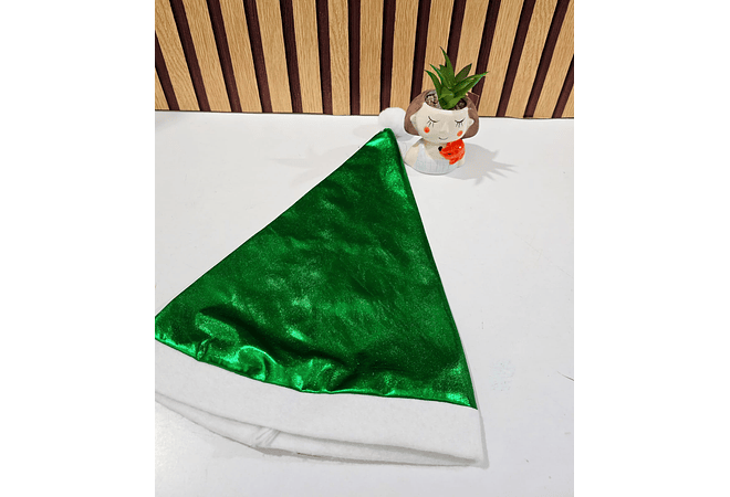 GORRO BRILLOSO SANTA