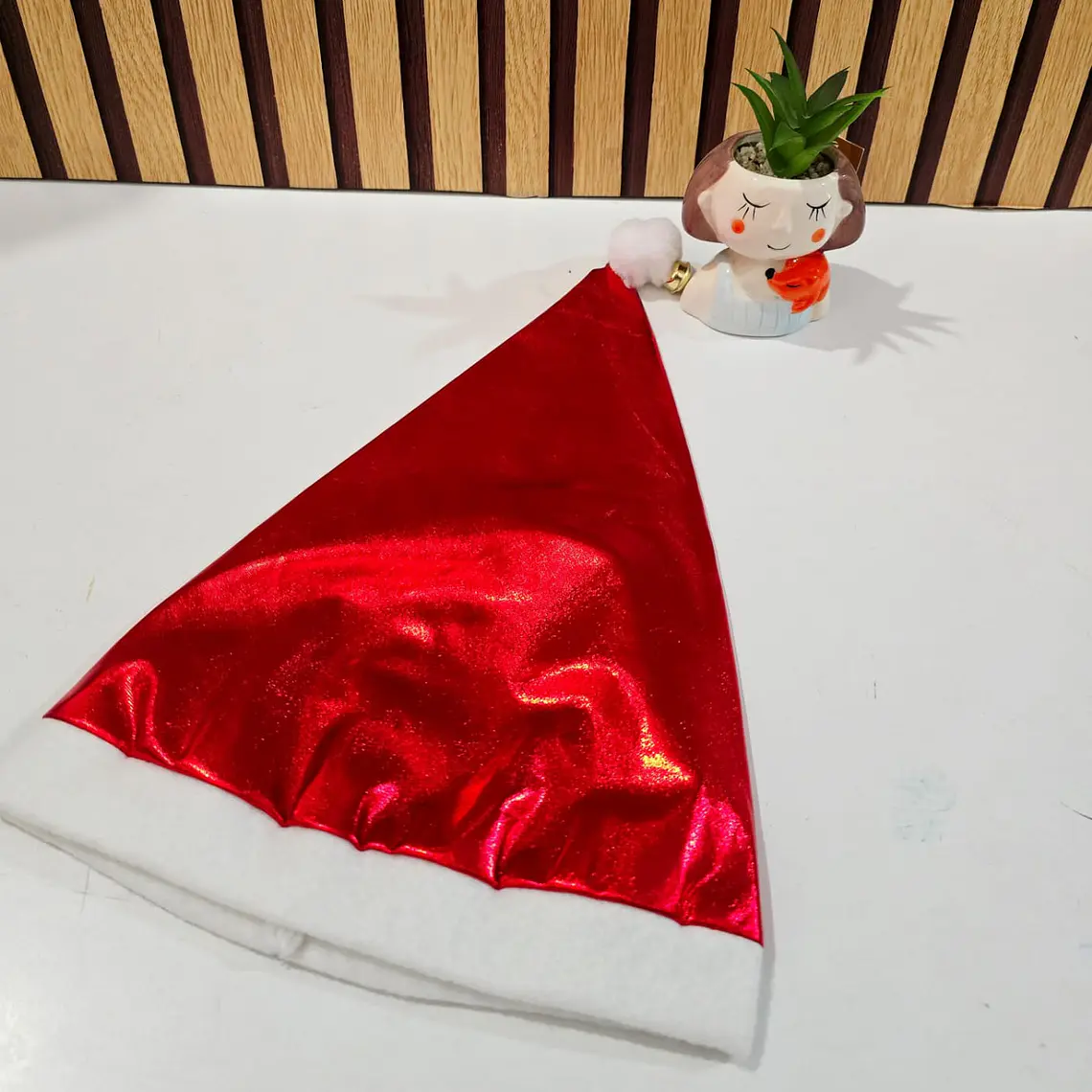 GORRO BRILLOSO SANTA 5