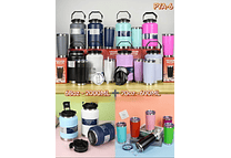 DUO TERMO CON VASO VACUUM BOTTLE DE 2 L Y 550ML MOD# PYA-6-