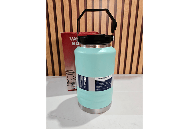 DUO TERMO CON VASO VACUUM BOTTLE DE 2 L Y 550ML MOD# PYA-6-