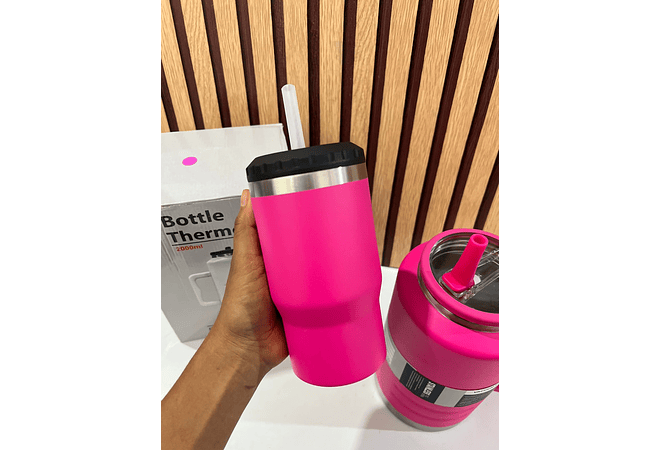 NUEVO MODELO DUO TERMO CON VASO VACUUM BOTTLE DE 2 L Y 3000ML MOD# PYA-11