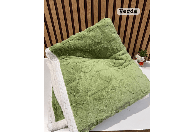 COBIJA ABORREGADA LOVE MATRIMONIAL 190x230CM MODELO #T-30445