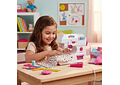 JUGUETE MÁQUINA DE COSER PARA NIÑAS (BLANCA-ROSA) MOD# 7803