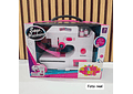 JUGUETE MÁQUINA DE COSER PARA NIÑAS (BLANCA-ROSA) MOD# 7803