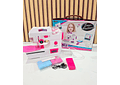 JUGUETE MÁQUINA DE COSER PARA NIÑAS (BLANCA-ROSA) MOD# 7803