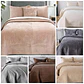 JUEGO DE COLCHA PARA CAMA + 2 FUNDAS PARA ALMOHADA  TAMAÑO QUEEN SIZE 2.2 x 2.3M MOD #T-30535 - Miniatura 1