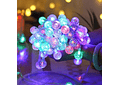 10MTS SERIE DE LUZ LED DE COLORES EN FORMA DE ESFERITAS MOD#QT-100LC- QM-100LC-QT-100LA Y QT-100LH- COPIAR