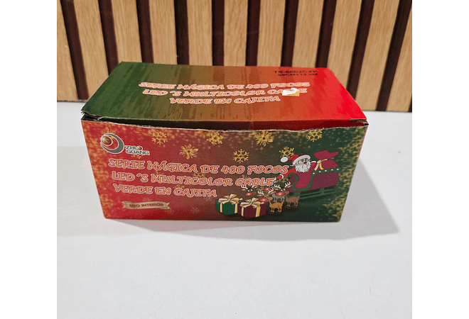 20 MTS SERIE DE COLORES NAVIDEÑA (400 FOQUITOS)MOD# TS-6602CYK