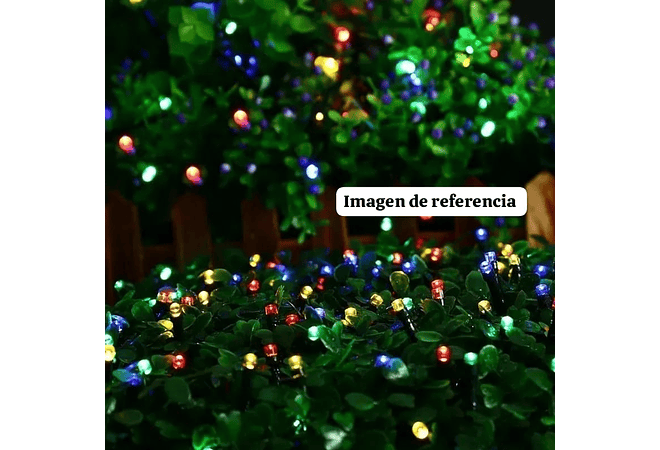 20 MTS SERIE DE COLORES NAVIDEÑA (400 FOQUITOS)MOD# TS-6602CYK