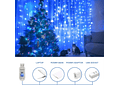3MTS X 3MTS CORTINA ALAMBRE LUZ LED CON CONTROL USB  MOD#60HZ