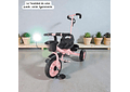 TRICICLO ECONÓMICO CON BARRA DE EMPUJE MOD# GTS272