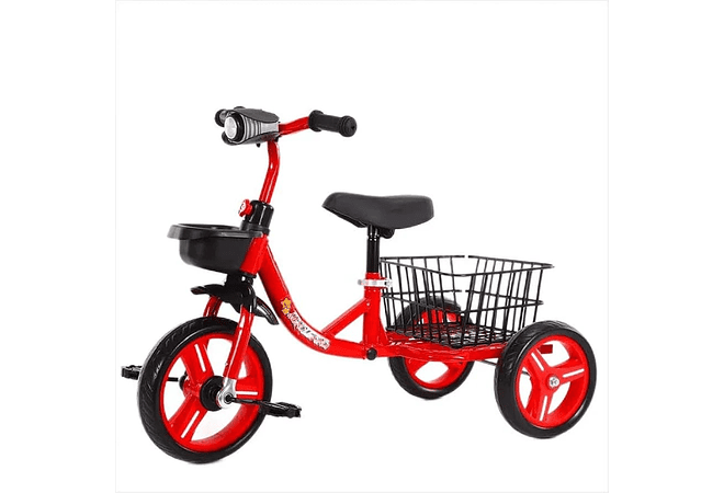 TRICICLO INFANTIL CON CANASTA Y SONIDO MOD# GTS675