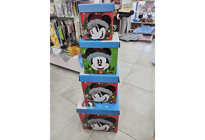 SET DE 4 CAJAS PARA REGALO VARIOS DISEÑOS Y DIFERENTES TAMAÑOS 🎁🎉