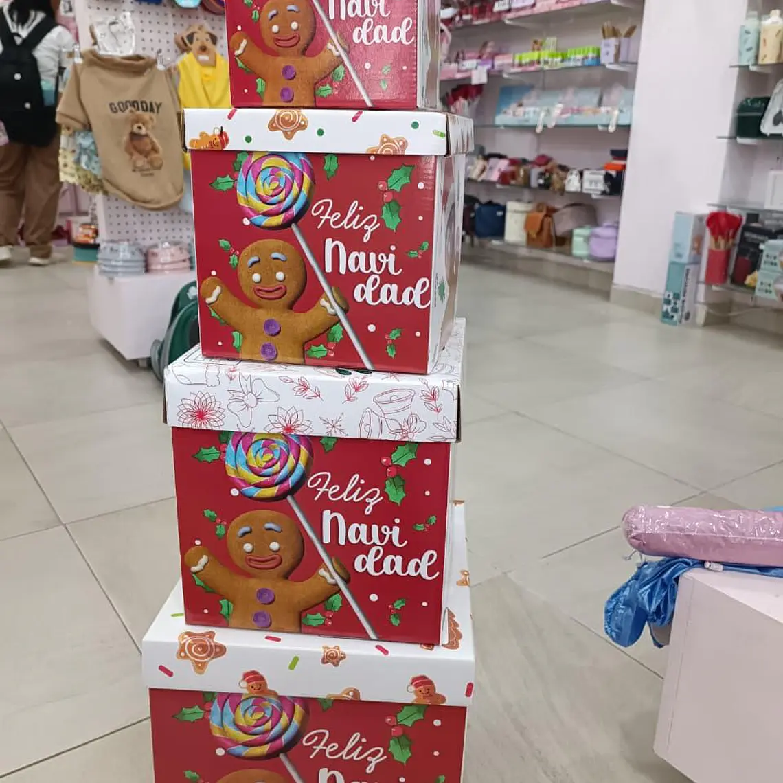 SET DE 4 CAJAS PARA REGALO VARIOS DISEÑOS Y DIFERENTES TAMAÑOS 🎁🎉 2