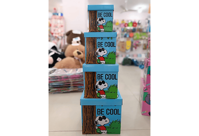 SET DE 4 CAJAS PARA REGALO VARIOS DISEÑOS Y DIFERENTES TAMAÑOS 🎁🎉