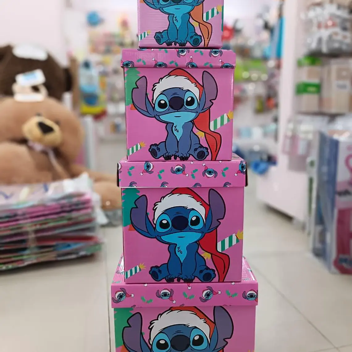 SET DE 4 CAJAS PARA REGALO VARIOS DISEÑOS Y DIFERENTES TAMAÑOS 🎁🎉 4