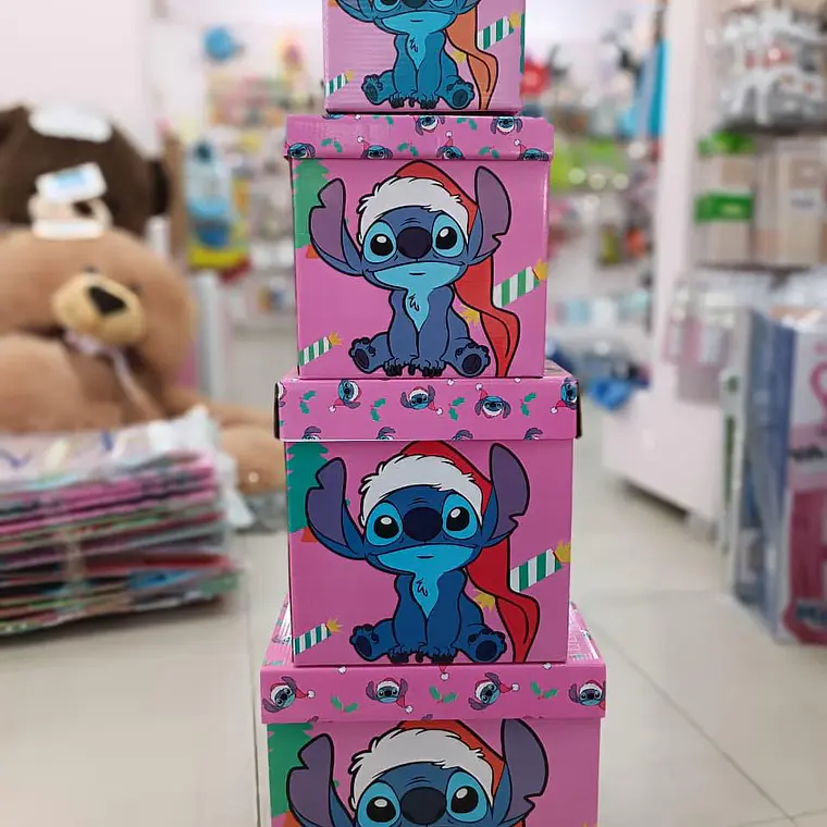 SET DE 4 CAJAS PARA REGALO VARIOS DISEÑOS Y DIFERENTES TAMAÑOS 🎁🎉 4