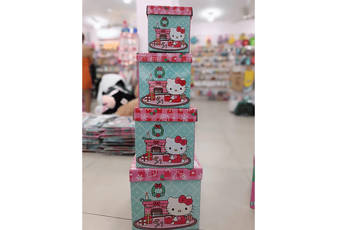 SET DE 4 CAJAS PARA REGALO VARIOS DISEÑOS Y DIFERENTES TAMAÑOS 🎁🎉