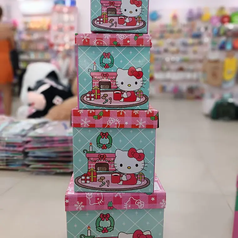 SET DE 4 CAJAS PARA REGALO VARIOS DISEÑOS Y DIFERENTES TAMAÑOS 🎁🎉 5