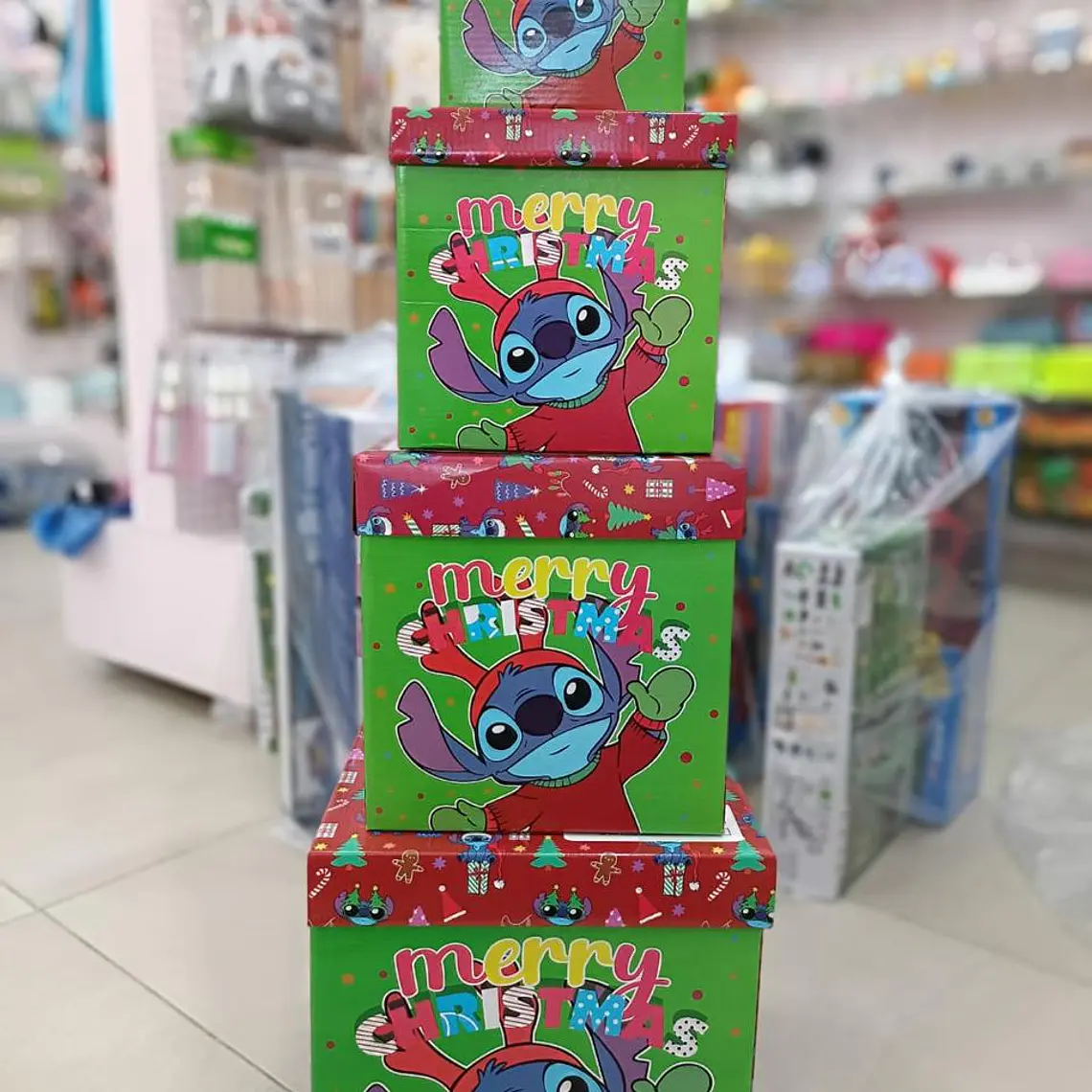 SET DE 4 CAJAS PARA REGALO VARIOS DISEÑOS Y DIFERENTES TAMAÑOS 🎁🎉 6