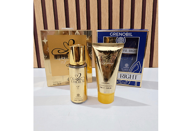 SET DE FRAGANCIA Y GEL-LOCION PARA DAMA 85/75 ML (GRENOBIL) MOD# i787 Y i790