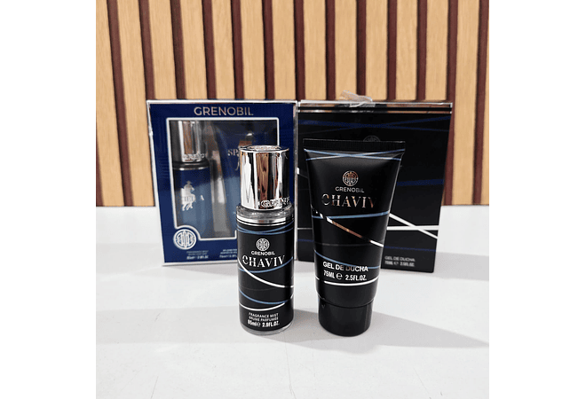 SET DE FRAGANCIAS PARA CABALLERO GRENOBIL 85/75 ML MOD# i761 Y i762