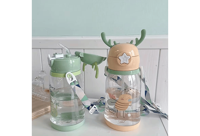 BOTECITO PARA AGUA INFANTIL CON OREJITAS MODELO #301