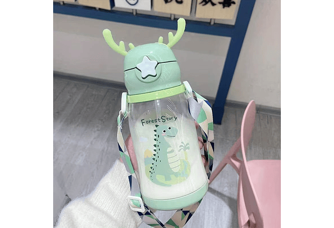 BOTECITO PARA AGUA INFANTIL CON OREJITAS MODELO #301