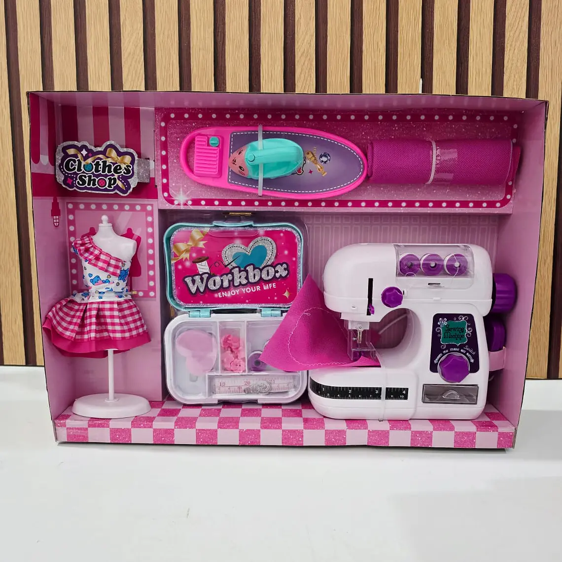 JUGUETE SET DE COSTURA PARA NIÑAS MOD# 7826🧵-  1