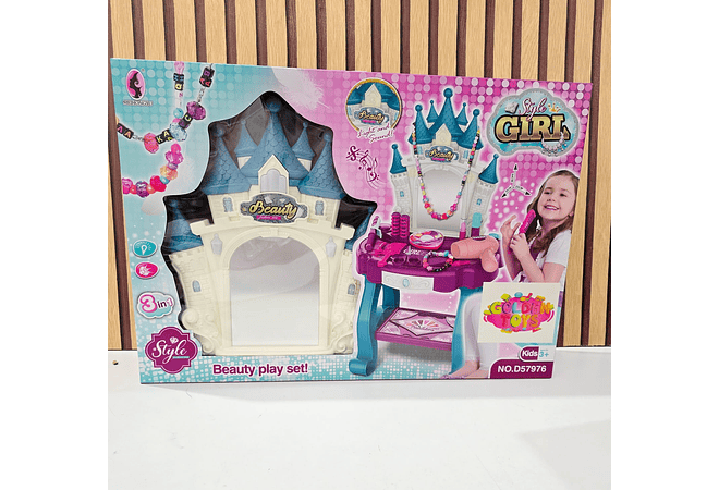 JUGUETE SET DE TOCADOR PARA NIÑAS MOD# GTS655- 