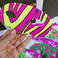 DOCENA DE SOMBREROS, CORBATA,MOÑO YANTIFAZ PARA FIESTA /COLORES NEON  🥳 🎉 👔🎩 - Miniatura 12