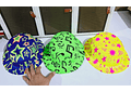 DOCENA DE SOMBREROS, CORBATA,MOÑO YANTIFAZ PARA FIESTA /COLORES NEON  🥳 🎉 👔🎩