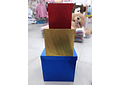 SET DE 3 CAJAS PARA REGALO COLORES METÁLICOS 🎁🛍️